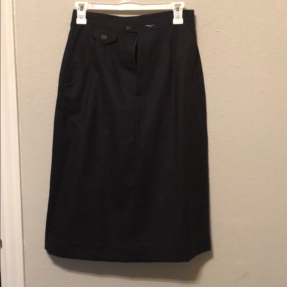 100% wool skirt
